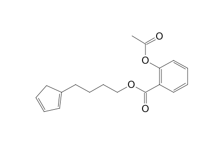 4-(Cyclopenta-1,3-dienyl)butyl-2-acetoxybenzoate
