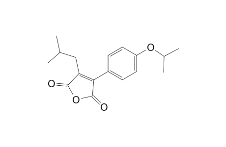 3-Isobutyl-4-(4-isopropoxyphenyl)furan-2,5-dione