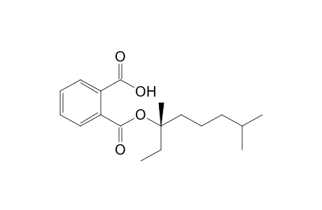 (S)-3,7-Dimethyl-3-octyl hydrogen phthalate