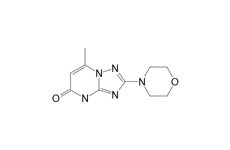 7-methyl-2-morpholin-4-yl-1H-[1,2,4]triazolo[1,5-a]pyrimidin-5-one