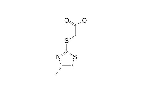 2-[(4-methylthiazol-2-yl)thio]acetic acid