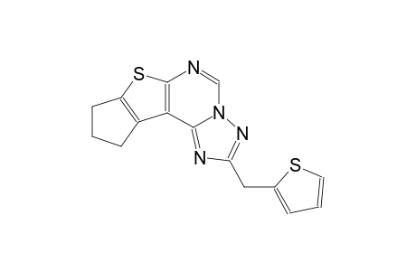 8H-cyclopenta[4,5]thieno[3,2-e][1,2,4]triazolo[1,5-c]pyrimidine, 9,10-dihydro-2-(2-thienylmethyl)-