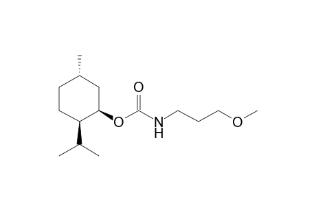 (3-Methoxy-propyl)-carbamicacid (1R,2R,5S)-2-isopropyl-5-methyl-cyclohexylester