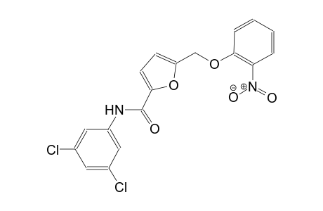 N-(3,5-dichlorophenyl)-5-[(2-nitrophenoxy)methyl]-2-furamide