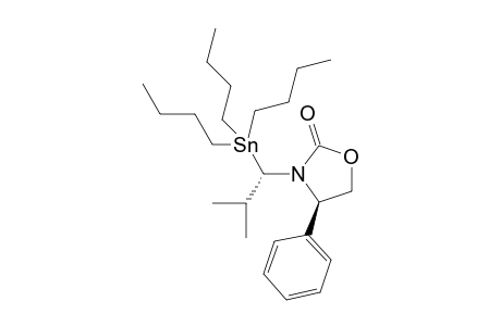 (4R)-3-[(1S)-1-(Tributylstannyl)-2-methylpropyl]-4-phenyl-1,3-oxazolidin-2-one