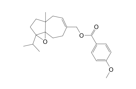 10-Isopropyl-6,10-epoxyhexahydro-1H-azulene-3-methyl 4-methoxybenzoate