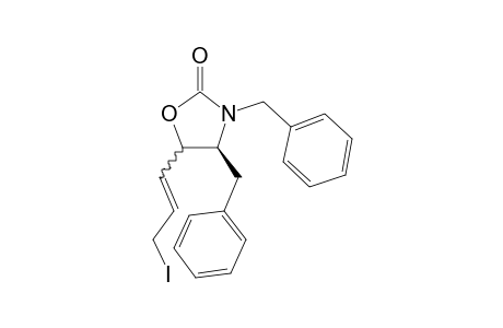 (4S,5SR)-3,4-Dibenzyl-5-[(E)-3-iodopropenyl]oxazolidin-2-one