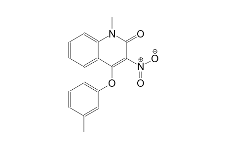 1-methyl-4-(3-methylphenoxy)-3-nitro-2(1H)-quinolinone