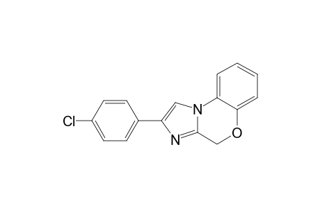 2-(PARA-CHLORPHENYL)-4H-IMIDAZO-[2,1-C]-BENZOXAZINE