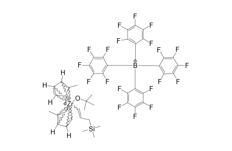 [CP'2ZR-(O-TBU)-(H2C=CHCH2SIME3)]-[B-[C6F5-(4)]]