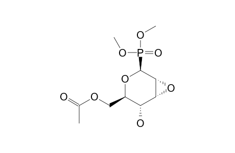 DIMETHYL-6-O-ACETYL-2,3-ANHYDRO-BETA-D-ALLOPYRANOSYLPHOSPHONATE