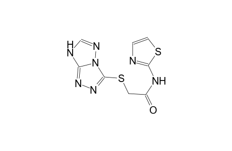 acetamide, N-(2-thiazolyl)-2-(7H-[1,2,4]triazolo[4,3-b][1,2,4]triazol-3-ylthio)-