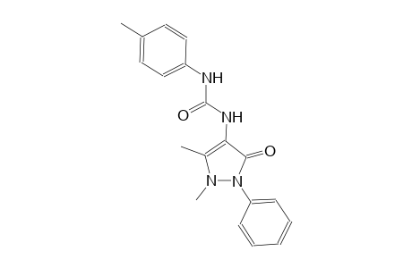 urea, N-(2,3-dihydro-1,5-dimethyl-3-oxo-2-phenyl-1H-pyrazol-4-yl)-N'-(4-methylphenyl)-