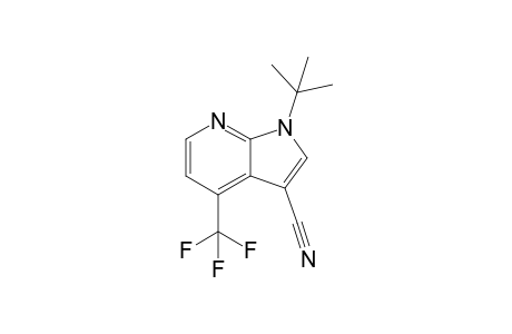 1-tert-Butyl-4-(trifluoromethyl)-1H-pyrrolo[2,3-b]pyridine-3-carbonitrile