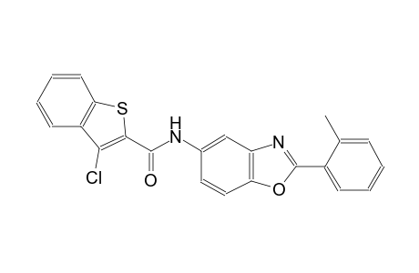 benzo[b]thiophene-2-carboxamide, 3-chloro-N-[2-(2-methylphenyl)-5-benzoxazolyl]-