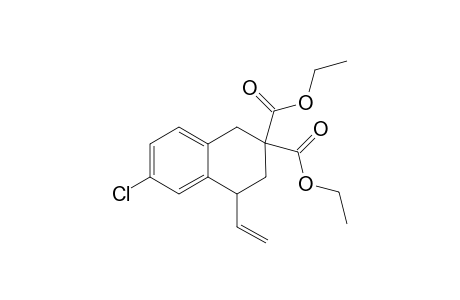 Diethyl 6-chloro-4-vinyl-3,4-dihydronaphthalene-2,2(1H)-dicarboxylate