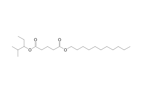 Glutaric acid, 2-methylpent-3-yl undecyl ester