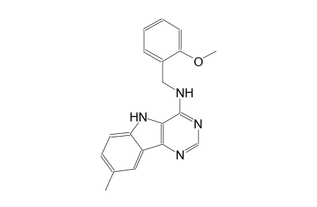 N-(2-methoxybenzyl)-8-methyl-5H-pyrimido[5,4-b]indol-4-amine