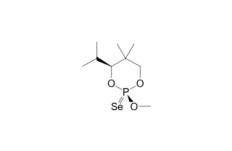 CIS-4-ISOPROPYL-2-METHOXY-5,5-DIMETHYL-1,3,2-LAMBDA(5)-DIOXOPHOSPHORINANE-2-SELENIDE
