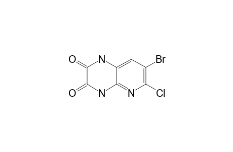 7-BrOMO-6-CHLORO-1,4-DIHYDRO-PYRIDO-[2,3-B]-PYRAZINE-2,3-DIONE