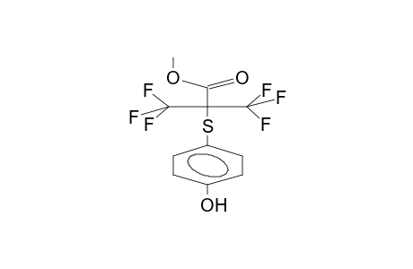 4-(2-METHOXYCARBONYL-1,1,1,3,3,3-HEXAFLUOROPROP-2-YLTHIO)PHENOL