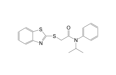 acetamide, 2-(2-benzothiazolylthio)-N-(1-methylethyl)-N-phenyl-
