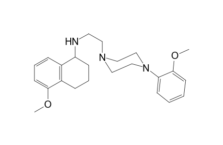1-(2-Methoxyphenyl)-4-[N-(5-methoxy-1,2,3,4-tetrahydronaphthylen-1-yl)-2-aminoethyl]piperazine