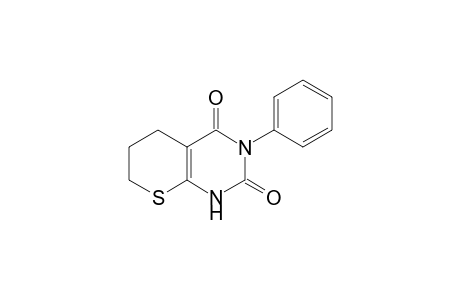 5,7-dihydro-3-phenyl-5H-thiopyrano[2,3-d]pyrimidine-2,4-(1H,3H)-dione