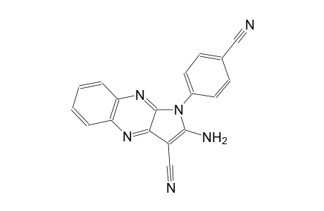 2-amino-1-(4-cyanophenyl)-1H-pyrrolo[2,3-b]quinoxaline-3-carbonitrile