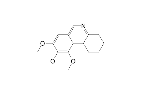 8,9,10-Trimethoxy-1,2,3,4-tetrahydrophenanthridine