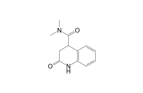 2-keto-N,N-dimethyl-3,4-dihydro-1H-quinoline-4-carboxamide