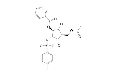5-ACETYL-2-TOSYLAMINO-3IBENZOYLOXY-1,4-DIHYDROXYCYCLOPENTENE