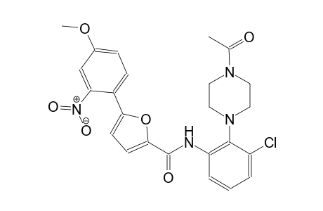 2-furancarboxamide, N-[2-(4-acetyl-1-piperazinyl)-3-chlorophenyl]-5-(4-methoxy-2-nitrophenyl)-