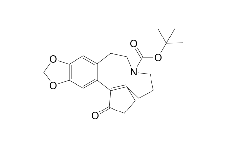 Macrocyclic N-tert-Butoxycarbonyl Amino Enone