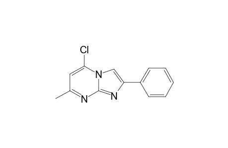 5-CHLORO-7-METHYL-2-PHENYLIMIDAZO-[1,2-A]-PYRIMIDINE