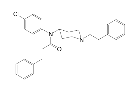 N-4-Chlorophenyl-N-[1-(2-phenylethyl)piperidin-4-yl]-3-phenylpropanamide