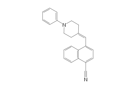 1-PHENYL-4-[(4-CYANO-1-NAPHTHYL)-METHYLENE]-PIPERIDINE