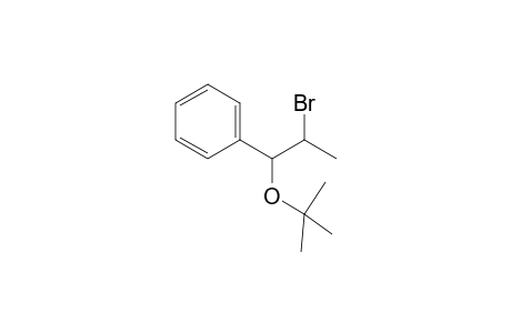 erythro-1-tert-butoxy-1-phenyl-2-bromopropane