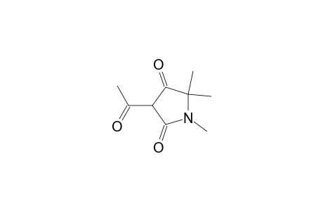 3-Acetyl-1,5,5-trimethyl-2,4-pyrrolidinedione