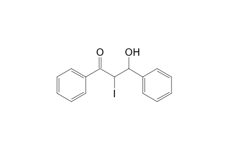 3-Hydroxy-2-iodo-1,3-diphenylpropan-1-one