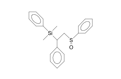 (Sc*RS*)-2-(dimethyl-phenyl-silyl)-2-phenyl-ethyl phenyl sulfoxide