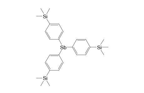 Tris(4-trimethylsilylphenyl)stibane