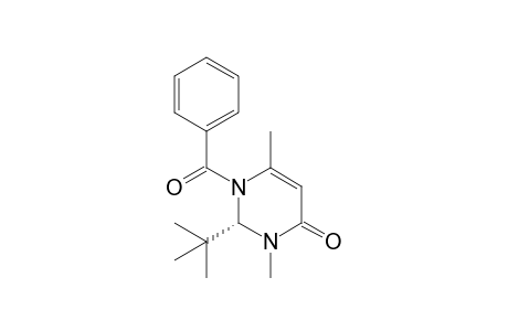 (2S)-1-benzoyl-2-tert-butyl-3,6-dimethyl-2H-pyrimidin-4-one
