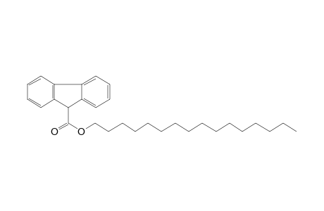 9H-Fluorene-9-carboxylic acid, hexadecyl ester