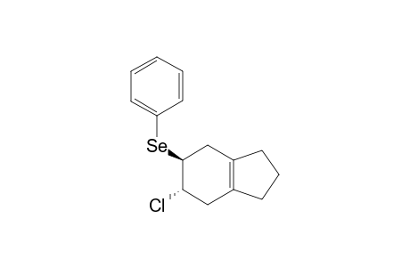 TRANS-3-PHENYLSELENO-4-CHLOROBICYCLO-[4.3.0]-NONA-1(6)-ENE