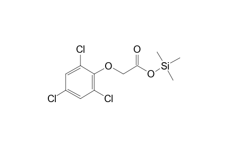 (2,4,6-Trichlorophenoxy)acetic acid, tms derivative