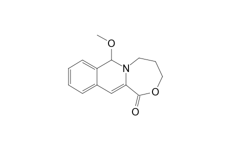 5-METHOXY-7,8-DIHYDRO-[5H,6H]-9-OXA-[5A]-AZA-CYCLOHEPTA-[B]-NAPHTHALENE-10-ONE