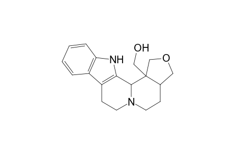 21-Nor-1,14-secoeburnamenin-20-ol, 14,17-epoxy-14,15-dihydro-, (17.alpha.)-(.+-.)-