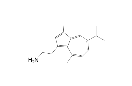 1-Azuleneethanamine, 3,8-dimethyl-5-(1-methylethyl)-