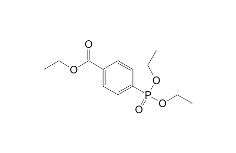 (4-Ethoxycarbonylphenyl)phosphonic acid, diethyl ester